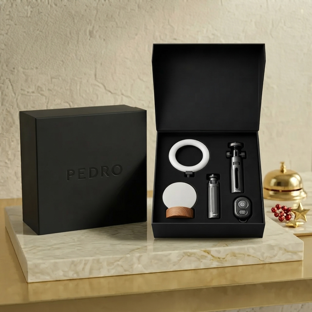 PR package dengan insert custom untuk pengalaman unboxing